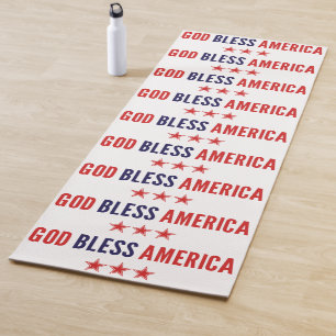 Gott segne Amerika Yogamatte