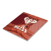 Gott segne Art Print Fliese (Seite)