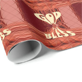 Gott segne Art Print Geschenkpapier (Rolleneckpunkt)
