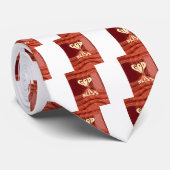 Gott segne Art Print Krawatte (Gerollt)