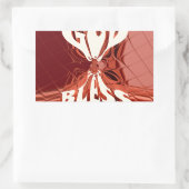 Gott segne Art Print Rechteckiger Aufkleber (Tasche)