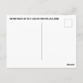 Gott segne Australien. Liebe, dein amerikanischer Postkarte (Rückseite)