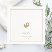 Gott segne Boy Bestätigung Serviette