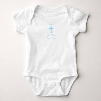 Gott segne | Boy Christening Baby Strampler