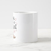 Gott segne dein Herz Jumbo-Tasse (Vorderseite)