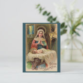 Gott segne deine Christmastide Postkarte (Stehend Vorderseite)