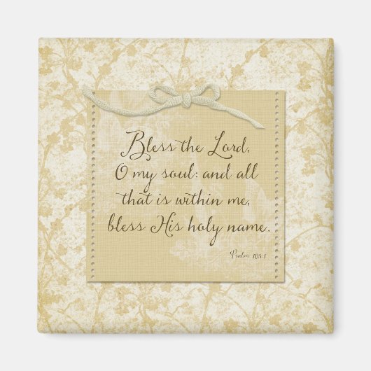 Gott segne den Herrn O mein Soul Magnet (Vorne)