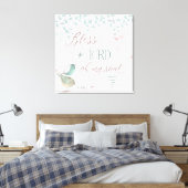 Gott segne den Herrn - PS 103:1 Leinwanddruck (Insitu (Schlafzimmer))