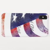 Gott segne den iPhone Case in den USA (Rückseite (Horizontal))
