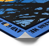 Gott segne den Mond Poster (Ecke)