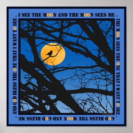 Gott segne den Mond Poster (Vorne)