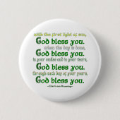 Gott segne dich button (Vorderseite)