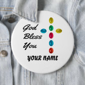 Gott segne dich button (Beispiel)