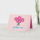 Gott segne dich karte (Vorderseite)