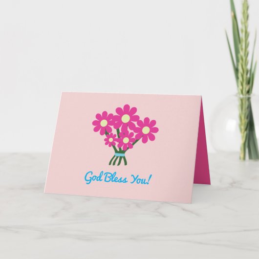 Gott segne dich karte (Vorderseite)