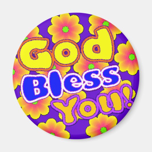 Gott segne dich! Magnet (Vorne)