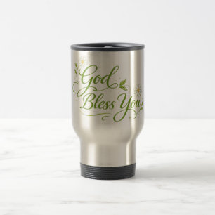 Gott segne dich reisebecher