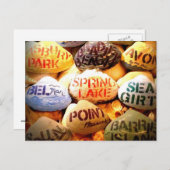 Gott segne die Jersey Shore. Postkarte (Vorne/Hinten)