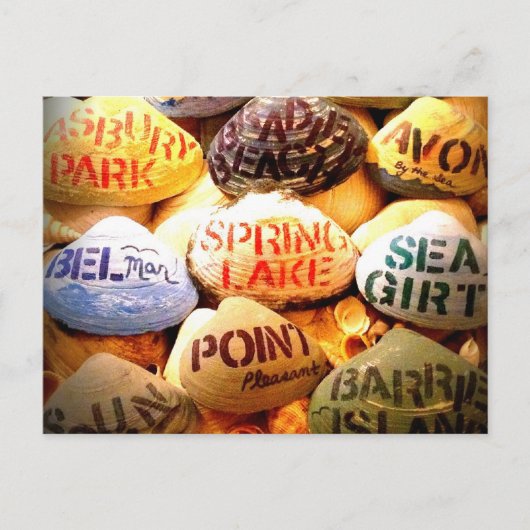 Gott segne die Jersey Shore. Postkarte (Vorderseite)