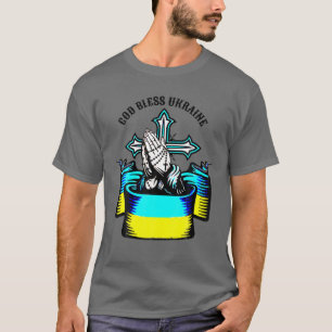 Gott segne die Ukraine, bete für die Ukraine Solid T-Shirt