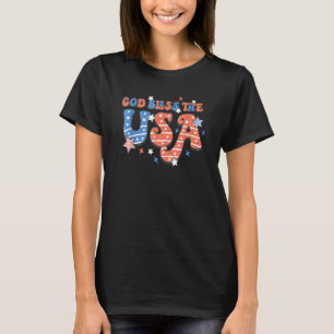 Gott segne die Unabhängigkeit der USA für Männer F T-Shirt