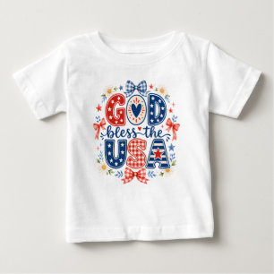 Gott segne die USA Baby T-shirt