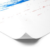 Gott segne die USA-Freiheitsstatue, amerikanische  Poster (Ecke)