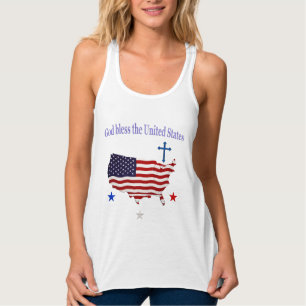 Gott segne die USA Tank Top