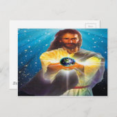 Gott segne die Welt Postkarte (Vorne/Hinten)
