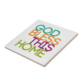 Gott segne diese Zuhause Fliese (Seite)