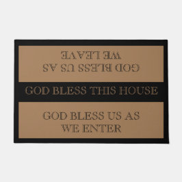 Gott segne dieses Haus Fußmatte