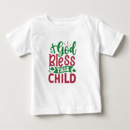 Gott segne dieses Kind Baby T-shirt