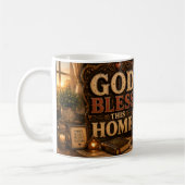 Gott segne dieses Zuhause Kaffeetasse (Links)