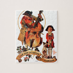 Gott segne euch, frohe Herren Puzzle
