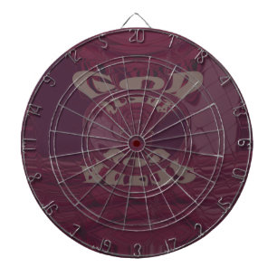 Gott segne euch Giraffen Kunst Druck/Design Dartscheibe
