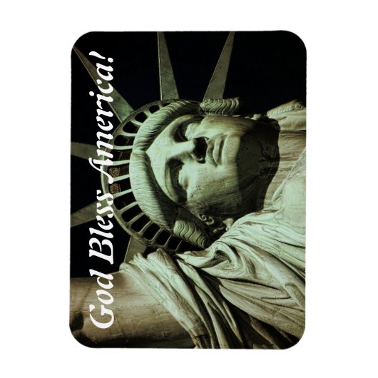 Gott segne Freiheit Magnet (Vertikal)