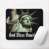 Gott segne Freiheit Mousepad (Mit Mouse)