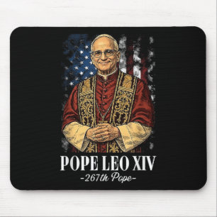 Gott segne neuer Papst Leo Xiv Katholische Kirche Mousepad