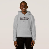 Gott segne Papst Leo XIV Hoodie (Vorne ganz)