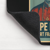 Gott segne Papst Leo Xiv Mousepad (Ecke)