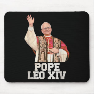 Gott segne Papst Leo Xiv Papst Leo Xiv Shirt Papst Mousepad