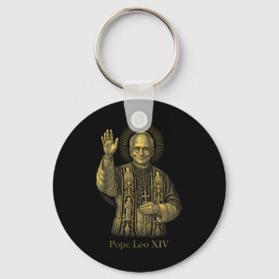 Gott segne Papst Leo Xiv Papst Leo Xiv Shirt Papst Schlüsselanhänger