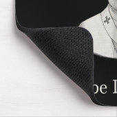 Gott segne Papst Leo Xiv Portrait Mousepad (Ecke)