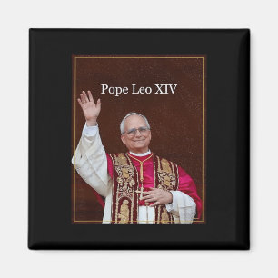 Gott segne Papst Leo Xiv Shirt Magnet