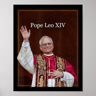 Gott segne Papst Leo Xiv Shirt, Papst Leo Xiv Poster