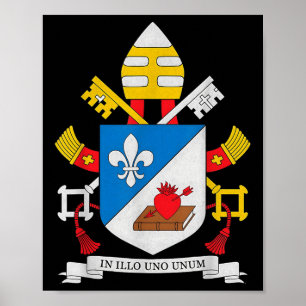 Gott segne Papst Leo Xiv Symbol Leone Xiv Poster
