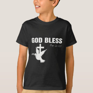 Gott segne Papst Leo Xiv Vintage Christlich T-Shirt