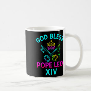 Gott segne Papst Leo Xiv Vintage Katholiken T-Shir Kaffeetasse