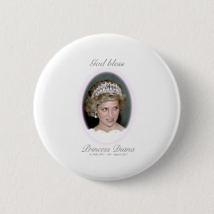 Gott segne Princess Diana Button