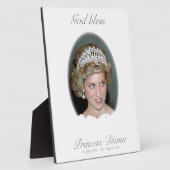 Gott segne Princess Diana Fotoplatte (Seite)